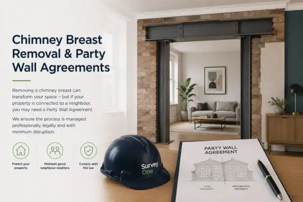 image of how looking chimney breast removal Sheffield