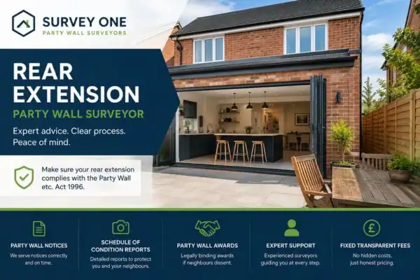 How we can create a party wall agreement for your rear extension Sheffield